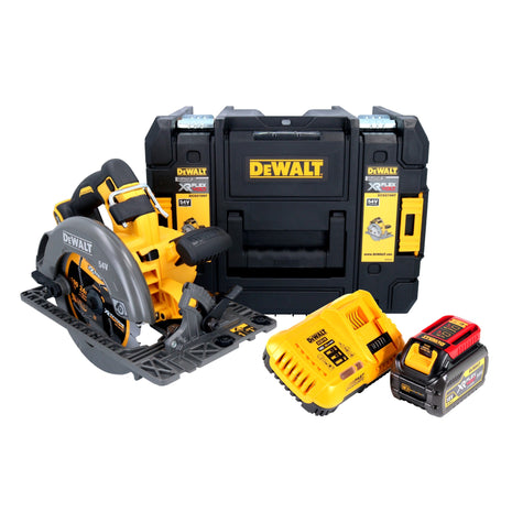 DeWalt DCS 579 T1T Cordless circular saw 54 V FlexVolt 190 mm brushless + 1x rechargeable battery 6.0 Ah + charger + TSTAK