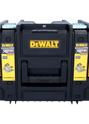 Sierra circular a batería DeWalt DCS 579 NT 54 V FlexVolt 190 mm sin escobillas + 1x batería 9,0 Ah + TSTAK - sin cargador