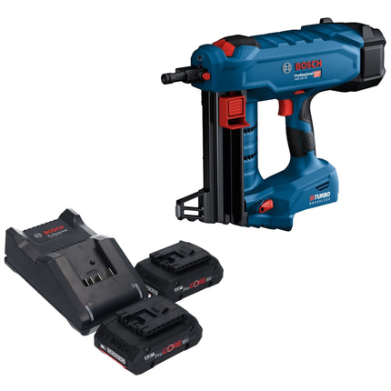 Bosch GNB 18V-38 Professional cordless concrete nailer 18 V 13 - 38 mm BITURBO Brushless + 2x ProCORE rechargeable battery 4.0 Ah + charger