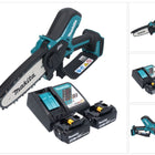 Makita DUC 150 RM201 Cordless chainsaw 18 V 15 cm brushless + 2x battery 4.0 Ah + charger