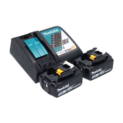 Makita DUC 150 RT201 Cordless chainsaw 18 V 15 cm brushless + 2x battery 5.0 Ah + charger