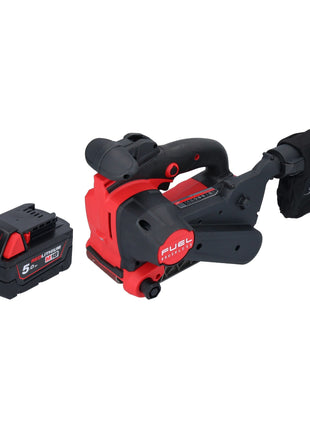 Ponceuse à bande sans fil Milwaukee M18 FBTS75-501 18 V 75 x 457 mm sans balais + 1x batterie 5,0 Ah - sans chargeur