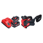 Lijadora de banda a batería Milwaukee M18 FBTS75-552 18 V 75 x 457 mm sin escobillas + 2x batería 5,5 Ah + cargador