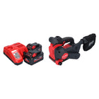 Milwaukee M18 FBTS75-802 Ponceuse à bande sans fil 18 V 75 x 457 mm Brushless + 2x batterie 8,0 Ah + chargeur