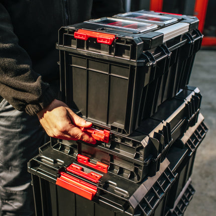 Toolbrothers RHINO Maletín para herramientas ECO Comfort+ Compact Edition 14 l IP54 con separadores extraíbles