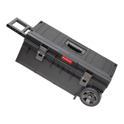 Toolbrothers RHINO XXL Trolley ECO Longer Basic 50 l IP66 caja de herramientas con ruedas sobre eje metálico y doble asa telescópica