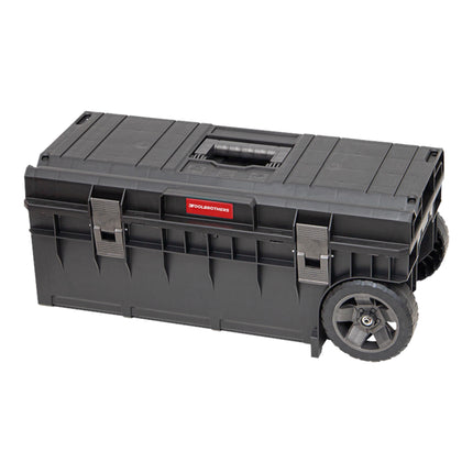 Toolbrothers RHINO XXL Trolley ECO Longer Basic 50 l IP66 caja de herramientas con ruedas sobre eje metálico y doble asa telescópica