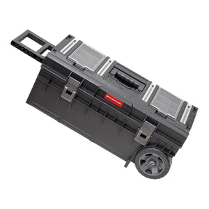 Toolbrothers RHINO XXL Trolley ECO Longer Work+ 50 l IP66 Werkzeugkiste mit Laufrädern auf Metallachse und Doppelteleskopgriff