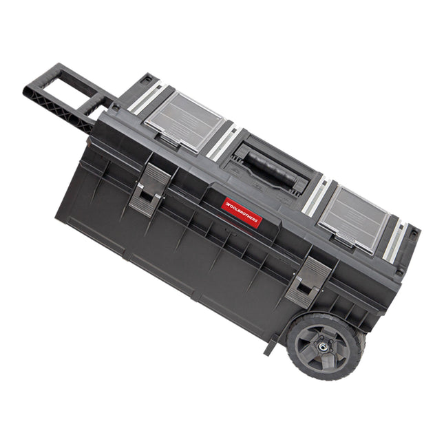 Toolbrothers RHINO XXL Trolley ECO Longer Work+ 50 l IP66 caisse à outils avec roues sur axe métallique et double poignée télescopique