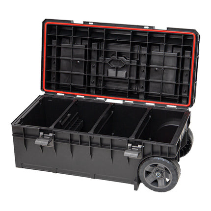 Toolbrothers RHINO XXL Carro ECO Longer Work+ 50 l Caja de herramientas IP66 con ruedas sobre eje metálico y doble asa telescópica