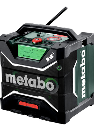 Metabo RC 12 18 32 W BT DAB+ Akku Baustellenradio 12 - 18 V IP 54 ( 600779850 ) - ohne Akku, ohne Ladegerät