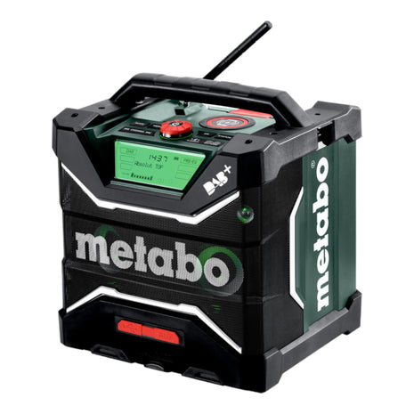 Metabo RC 12 18 32 W BT DAB+ radio da cantiere cordless 12 - 18 V IP 54 ( 600779850 ) - senza batteria, senza caricabatterie