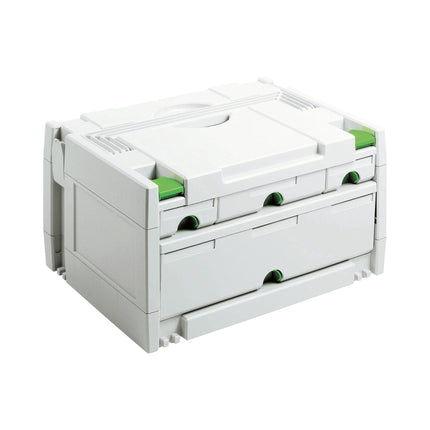 Festool SYS 3-SORT/4 SORTAINER Systainer organizador de maletines de herramientas ( 491522 ) 395 x 295 x 210 mm 4 cajones