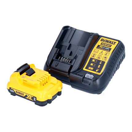 DeWalt DCE 088 D1R laser à ligne sans fil 12 V rouge + 1x batterie 2,0 Ah + chargeur + TSTAK
