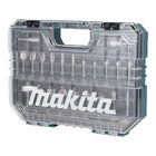 Makita cutter set ( D-74778 ) 22 pcs. 8 mm shank for furniture making, carpentry, joinery and DIY work