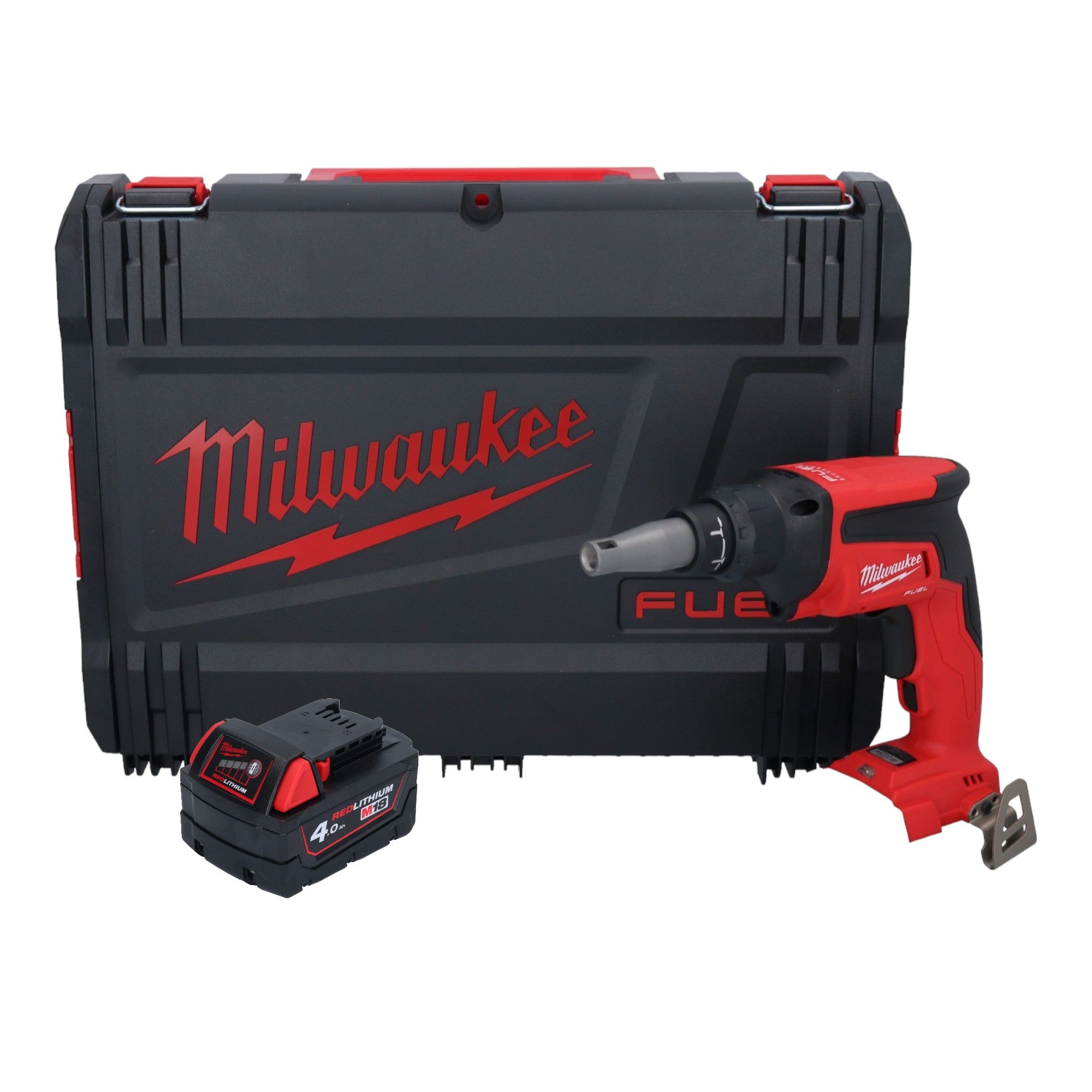 Milwaukee M18 FSG 401X Akku Trockenbauschrauber 18 V 13 Nm Brushless 1x Akku 4 0 Ah HD Box ohne Ladegeraet 0 - toolbrothers