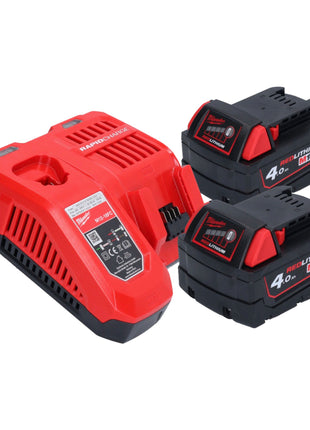 Milwaukee M18 FSG-402X Akku Trockenbauschrauber 18 V 13 Nm Brushless + 2x Akku 4,0 Ah + Ladegerät + HD Box