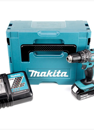 Makita DHP 482 RM1J Akku Schlagbohrschrauber 18V 62Nm im Makpac + 1x 4,0 Ah Akku + Ladegerät - Toolbrothers