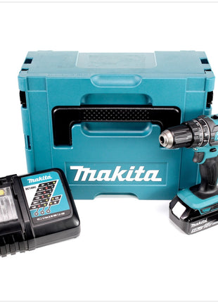 Makita DHP 482 RT1J Akku Schlagbohrschrauber 18V 62Nm im Makpac + 1x 5,0 Ah Akku + Ladegerät - Toolbrothers