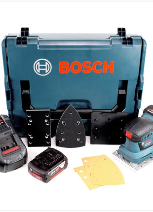 Bosch GSS 18V-10 Akku Schwingschleifer 18V + 2x Akku 6,0Ah + Ladegerät + L-Boxx - Toolbrothers