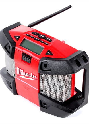 Milwaukee C12 JSR-0 Akku Baustellen Radio - ohne Zubehör, ohne Akku, ohne Ladegerät - Toolbrothers