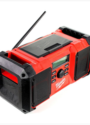 Milwaukee M18 JSR-0 Akku Baustellen Radio AM/FM Solo - ohne Zubehör, ohne Akku, ohne Ladegerät - Toolbrothers