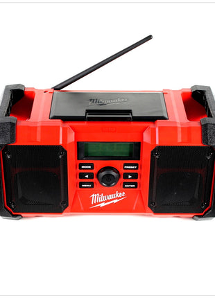 Milwaukee M18 JSR-0 Akku Baustellen Radio AM/FM Solo - ohne Zubehör, ohne Akku, ohne Ladegerät - Toolbrothers