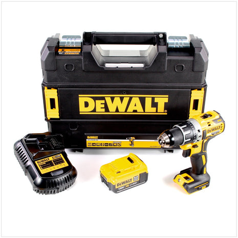 DeWalt DCD 791 M1 Akku Bohrschrauber Brushless 18V 70Nm + 1x Akku 4,0 Ah + 1x Ladegerät in TSTAK - Toolbrothers