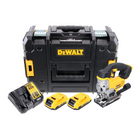 DeWalt DCS 331 D2 Akku Stichsäge 18 V + 2x Akku 2,0 Ah + Ladegerät + TSTAK - Toolbrothers