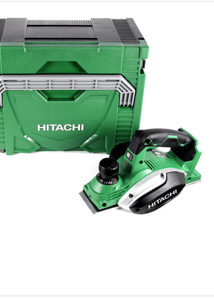 Hitachi P 18 DSL Li-Ion 18 V Akku Hobel 82 mm Solo + Hitachi Sytem Case HSC Typ 3 - Toolbrothers