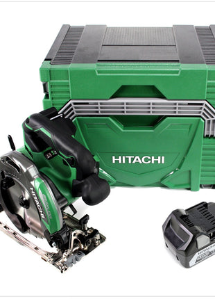 Hitachi C 18 DBAL 18 V Akku 165 mm Brushless Handkreissäge im Hitachi System Case HSC Typ 4 + 1x Hitachi BSL 1850 18 V 5,0 Ah - Toolbrothers