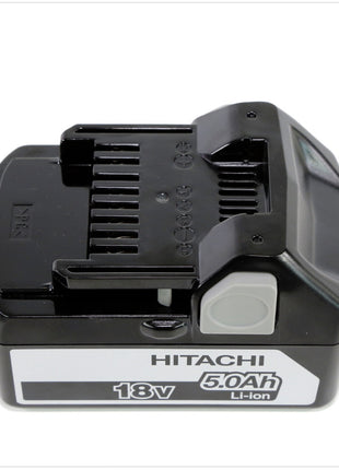 Hitachi C 18 DBAL 18 V Akku 165 mm Brushless Handkreissäge im Hitachi System Case HSC Typ 4 + 1x Hitachi BSL 1850 18 V 5,0 Ah - Toolbrothers