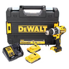 DeWalt DCD 796 D2 Akku Schlagbohrschrauber 18 V 70 Nm Brushless + 2x Akkus 2,0 Ah + Ladegerät + TSTAK - Toolbrothers