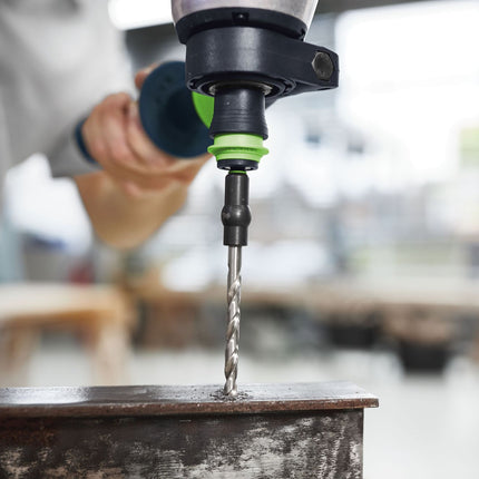 Festool HSS D 3,5/39 CE/M-Set Spiralbohrer ( 493422 ) für Festool Akku-Bohrschrauber und Akku-Schlagbohrschrauber mit FastFix Aufnahme und Werkzeugfutter WH-CE CENTROTEC