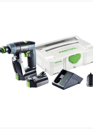 Festool CXS Li 2,6 Plus Akku Bohrschrauber 10,8V ( 564531 ) 16Nm im Systainer + 2x 2,6Ah Akku + Ladegerät - Toolbrothers