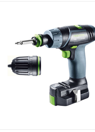 Festool TXS Li 2,6 Plus Akku Bohrschrauber 10,8V ( 564509 ) 16Nm im Systainer + 2x 2,6Ah Akku + Ladegerät - Toolbrothers