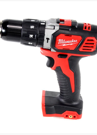 Milwaukee M18 BPD 18 V Akku Schlagbohrschrauber in Tasche + 1x M18 B4 4.0 Ah 18 V Red Li-Ion Akku + M12 - 18C Universal Akku Ladegerät - Toolbrothers