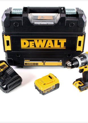 DeWalt DCD 796 M1 Akku Schlagbohrschrauber Brushless 18V 70 Nm + 1x Akku 4,0 Ah + 1x Schnelladegerät in TSTAK - Toolbrothers