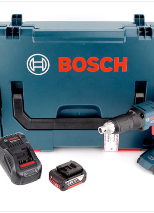 Bosch GSR 18 V-EC TE Akku Trockenbauschrauber 18V 25Nm Brushless + 1x Akku 5,0Ah + Ladegerät + Magazinvorsatz MA 55 + L-Boxx - Toolbrothers