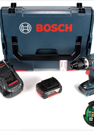 Bosch GSB 18 V-60 C Professional Li-Ion Brushless Akku Schlagbohrschrauber in L-Boxx + 1x GBA 6,0 Ah Akku + Ladegerät + Connectivity Modul - Toolbrothers