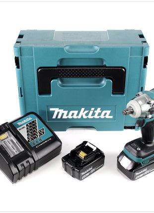 Makita DTW 285 RMJ Akku Schlagschrauber 18V 280Nm 1/2" Brushless + 2x Akku 4,0Ah + Ladegerät + Makpac - Toolbrothers