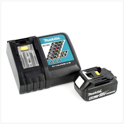 Makita DTW 285 RT1J Akku Schlagschrauber 18V 280Nm 1/2" Brushless + 1x Akku 5,0Ah + Ladegerät + Makpac - Toolbrothers