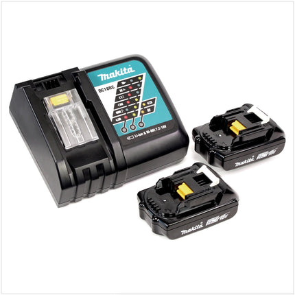 Makita DCS 551 RAJ Akku Metall Handkreissäge 18 V 150 mm Brushless + 2x Akku 2,0 Ah + Ladegerät + Makpac - Toolbrothers