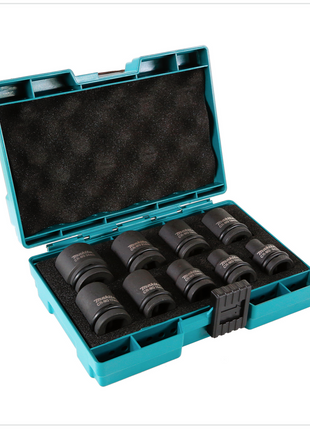 Makita Steckschlüssel Nuss Set Nüsse 1/2" 9 tlg. ( D-41517 ) - Toolbrothers