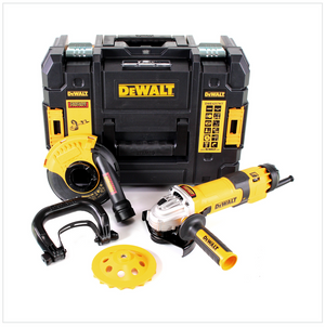 DeWalt DWE 4257 KT Betonschleifer / Winkelschleifer 1500 Watt mit Topfscheibe im TStak Koffer