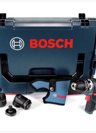 Bosch GSR 12V-15 FC Professional FlexiClick Akku Bohrschrauber mit 3 tlg. Aufsätze - Set in L-Boxx - Toolbrothers