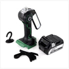 Hitachi UB 18 DJL 18 Volt Li-Ion Akku Lampe Solo mit 1x BSL 1850 5,0 Ah Akku - ohne Ladegerät - Toolbrothers