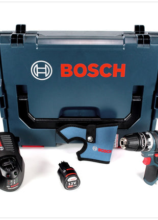 Bosch GSR 12V-15 FC Professional FlexiClick Akku Bohrschrauber mit 2 Ah Akku + Lader in L-Boxx - Toolbrothers