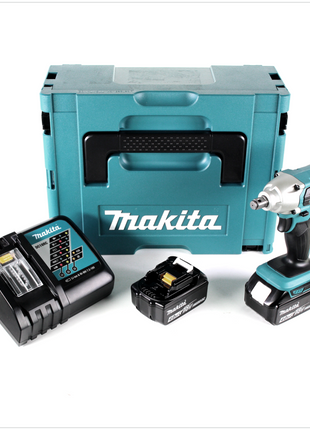 Makita DTW 190 RMJ 18V Li-Ion Akku Schlagschrauber im Makpac - mit 2x BL 1840 B 4,0 Ah Akku mit LED - Anzeige, 1x DC 18 RC Schnell Ladegerät - Toolbrothers