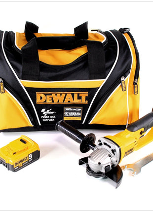 DeWalt DCG 412 Akku Winkelschleifer 18V 125mm + 1x Akku 5,0Ah in Sporttasche - ohne Ladegerät - Toolbrothers